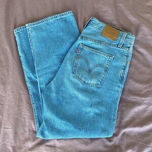 Levi's Blue Straight Leg Women's Jeans